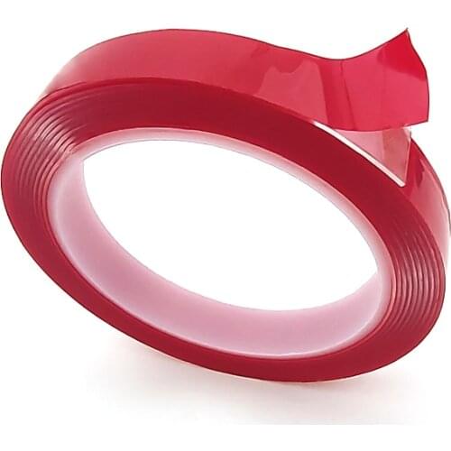 Double-sided Length 3M Width 6/8/10/12/15/20MM Strong Clear Acrylic Foam Adhesive Tapedouble Sided Adhesive Tape