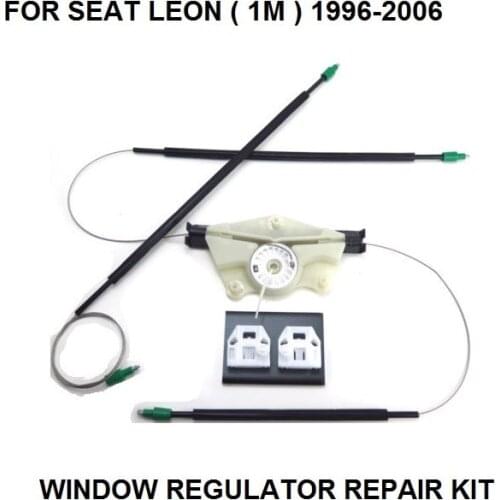 FOR SEAT LEON ( 1M ) WINDOW REGULATOR REPAIR KIT FRONT RIGHT SIDE 1996-2006