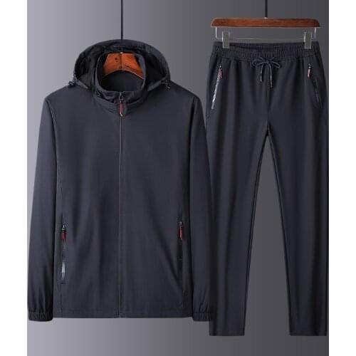 New Casual Sportswear MenS Set Fitness Suit Quick Drying Short Sleeve Morning Running Loose Size Sports Shorts Basketball Boy