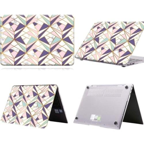 Multi Geometric Anti-slip Laptop Case For MateBook 13/13 AMD Ryzen/14/D14/D15/X 2020/X Pro/Pro 16.1/Honor MagicBook 14/15