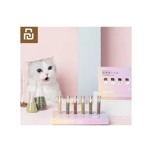 New Youpin Tail life catnip laboratory a catnip set containing six different catnips Fun test tube