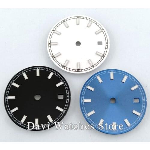 New Luminous Bliger/sterile 29mm Dial fit 2836,2813/3804 Miyota 82 Series movement 39-41mm watch