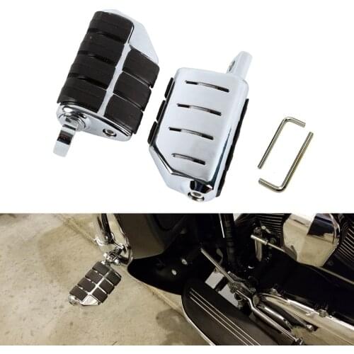 For Harley Sportster XL Models 883 1200 XL883 XL1200 For Honda GOLDWING GL1500 Foot pegs Footrests Softail Floor Boards Footpeg