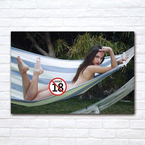 Sexy Young Girl Poster Print for Home Decor Wall Art Picture For Living Room Decor Canvas Painting