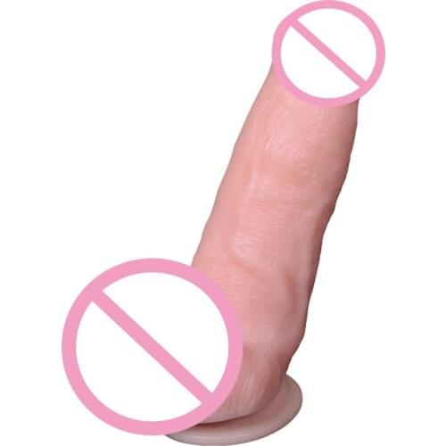 Realistic Big Dildo Silicone Flexible Penis Dick With Strong Suction Cup Huge Dildos Cock adult sex toy for women male genital