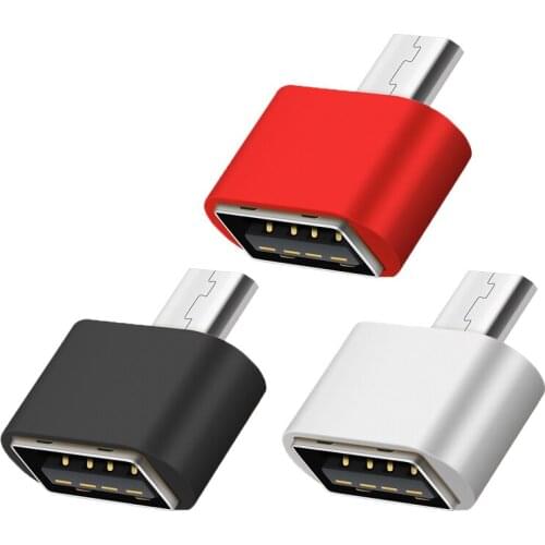Universal USB OTG Adapter Micro USB Male To USB 2.0 Female Adapter Android Phone Splitter Portable Smartphone Connector