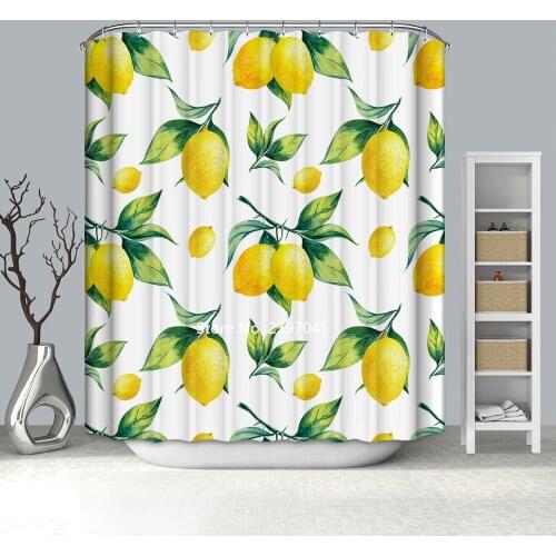 Small Fresh Cartoon Animal Shower Curtain Waterproof Moistureproof Washable White Shower Curtain Childrens Bathroom Supplies