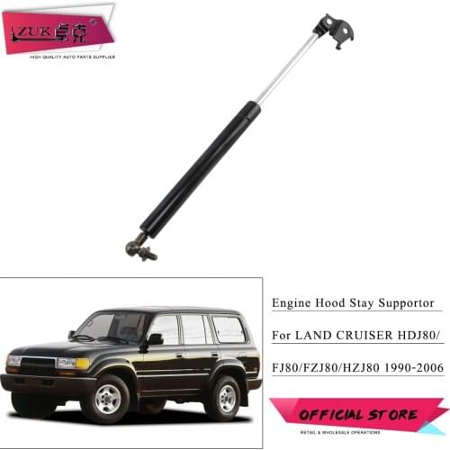 ZUK For Toyota 1990-2006 For Land Cruiser LC80 HDJ80 FJ80 FZJ80 HZJ80 Engine Hood Opener Stay Bar Support Gas Spring Holder