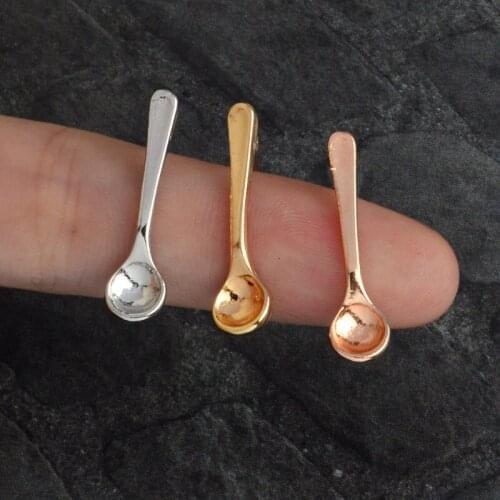 1PCS Originality Metal Coffee Appliance Cup Measuring Spoon Icons Cowboy Jacket Pin Badges Backpack Decoration Corsage Pins Icon