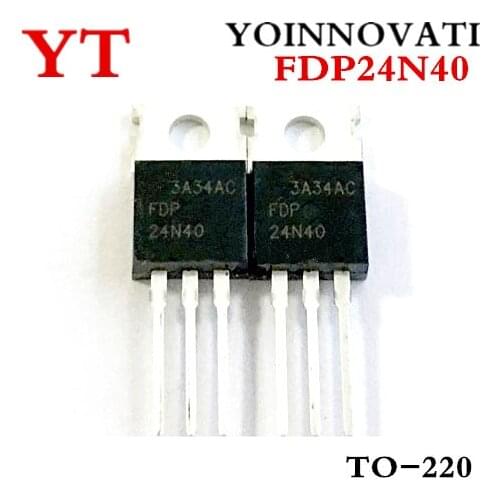 10pcs/lots FDP24N40 24A 400V 24N40 TO-220 IC Best quality