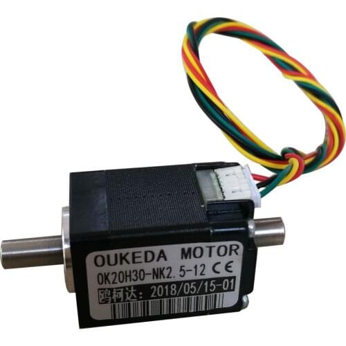 20 hollow shaft, 30mm placement machine, stepper motor, elongated shaft, inner hole 2.5