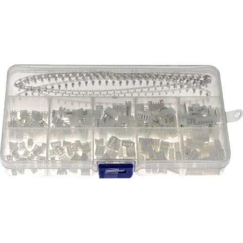 600pcs terminal connector PH2.0-2P/3P/4P/5P/6P male and female rubber shell reed terminal block set