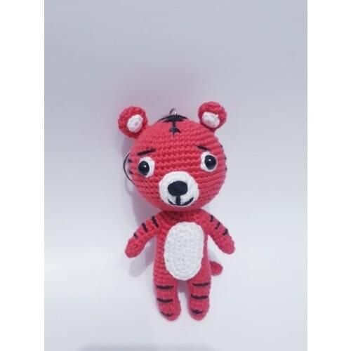 Amigurumi Plus Hand-Knitted Toy Tiger (Tiger)