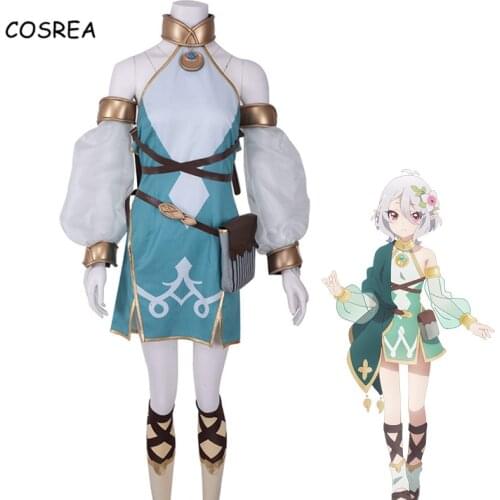 Anime Princess Connect Re:Dive Natsume Kokoro Cosplay Costume Girls Women 7 Pieces Clothes Full Set Halloween Carnival Party