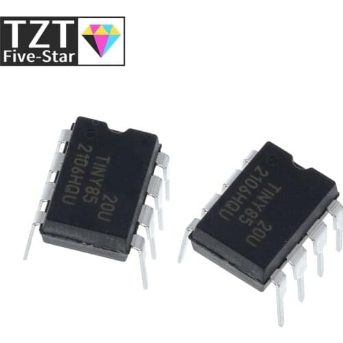 ATTINY85-20PU DIP-8 ATTINY85 DIP8 85-20PU ATTINY85-20 DIP new and original