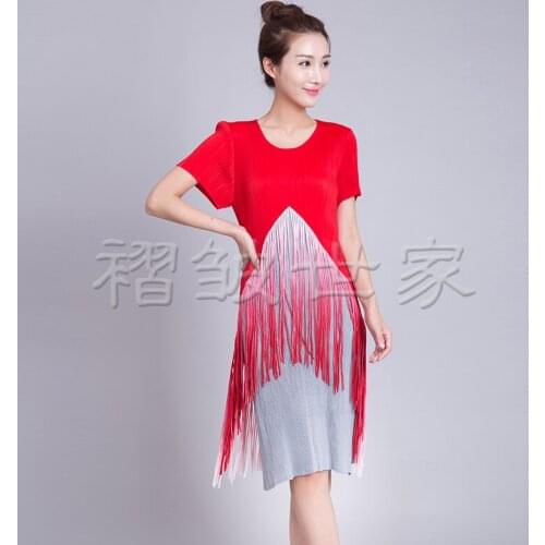 BLUE FOLD Colored Summer Dresses