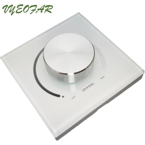 New Dali Dimmer for COB Lights Led Strip Switch Wall Mount Dimmable 86 Type Knob Panel Controller