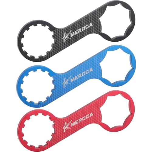 Balight Bicycle Front Fork Repair Kit Bike Front Fork Shoulder Cover Cap Wrench for SR Suntour XCR/XCT/XCM/RST Disassembly Tool