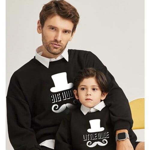 MUABABY T-shirts For Dad And Son For A Photo Shoot