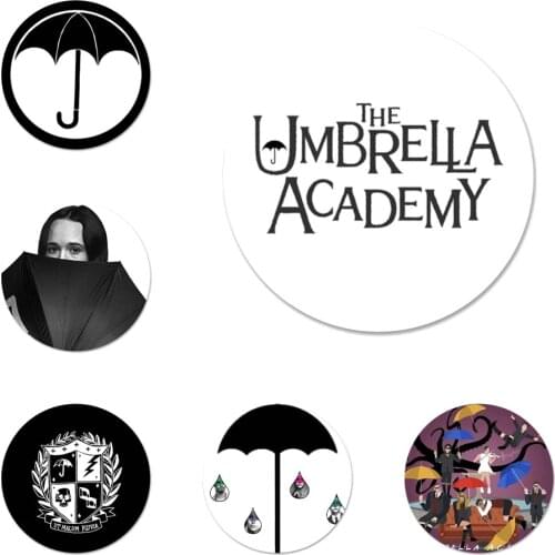 New TV The Umbrella Academy Badge Brooch Pin Accessories For Clothes Backpack Decoration gift