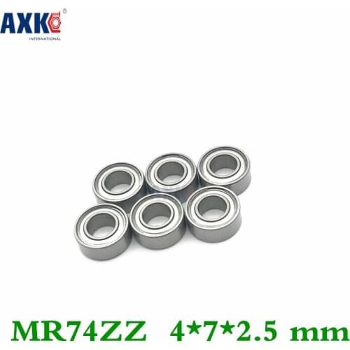 50pcs/lot High-quality Goods Model Bearing Mr74 Z Mr74zz L-740zz L-740x2zz Wa674zz 4*7*2.5 Mm Helicopter Model Car Available