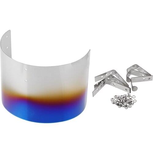 Racing Cars Cold Air Intake Filter Cover Cone Breather 2.5-5 Inch Neck B