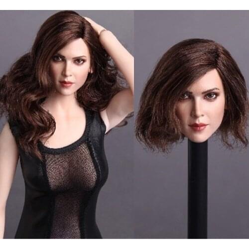 GACTOYS GC004 Female Headsculpt 1/6th European Head Carving W Short Hair Toys for Ph JIAOUL Doll