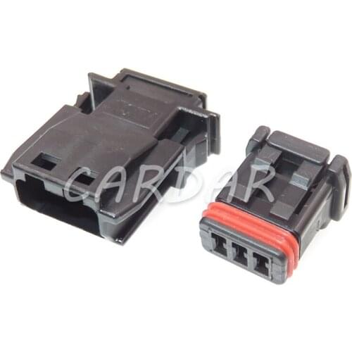 1 Set 3 Pin MX19003P51 MX19003S51 Car Waterproof Female Socket and Male Plug Auto Rearview Mirror Wiring Connector