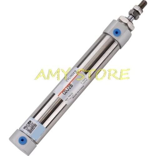 10mm Bore 60mm Stroke CDJ2B10-60B Double Acting Mini Pneumatic Air Cylinder