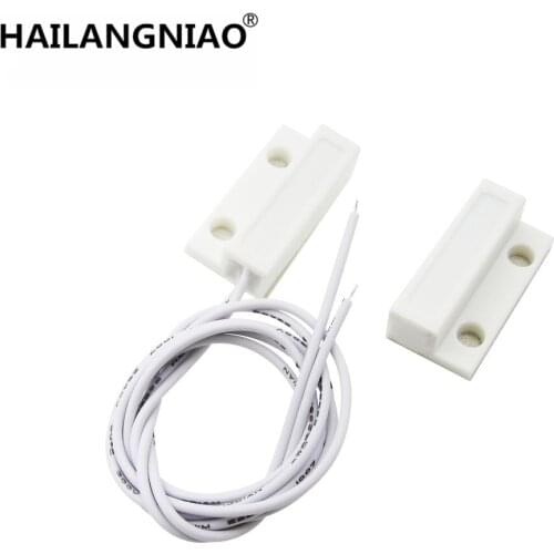 10pcs = 5 pair , new MC-38 Wired Door Window Sensor Magnetic Switch Home Alarm System detector