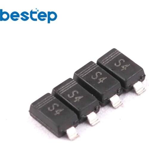100PCS B5819WS 1A/40V 1N5819 SMD Schottky Diode SOD-123 Small Size S4