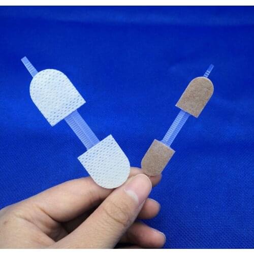 3Pcs Zipper Style Suture Stickers Free-Seam Tape No Need To Suture Wound Skin Closure Strip Painless Band-Aid Wound Dressing