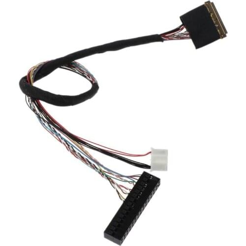 30Pin 1Ch 6 Bit LVDS Cable Line Cord for 9.7" BI097XN02 BF097XN02 30Pin LCD/LED Panel Display Screen