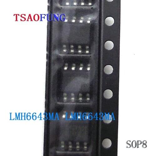 5Pieces LMH6643MAX LMH6643MA SOP8 Integrated Circuits Electronic Components