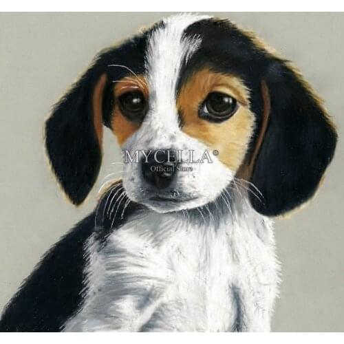 5D DIY Diamond Painting Dog Cat Needlework Full Round Rhinestone Diamond Mosaic Animals Diamond Embroidery Crafts Home Decor