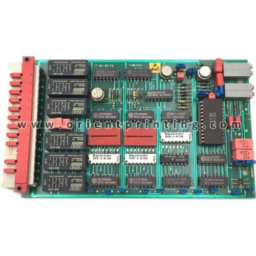 71.186.3351 Heidelberg Ink Fountain Roller Circuit Board