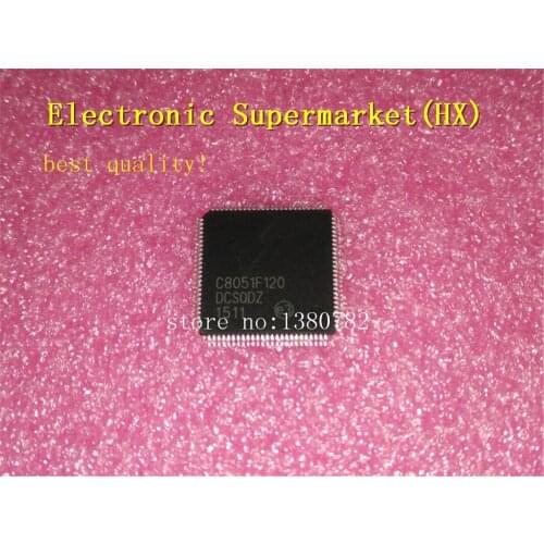 Free Shipping 10pcs/lots C8051F120 CF8051 TQFP-100 New original IC In stock