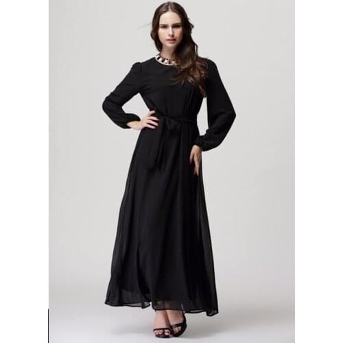 F888-2Tassel Kaftan Dubai Abaya Kimono Robe Muslim Hijab Dress Abayas For Women Caftan Marocain Qatar Elbise Turkish Islamic Clo