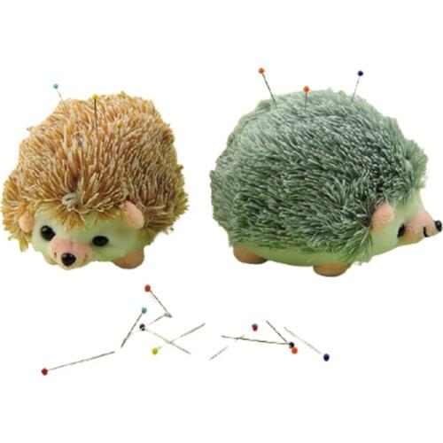 Hedgehog Needle Pin Cushion Pincushion Wrist Strap Stitch Needlework Mat DIY Craft Supplies Sewing Pins Accessories