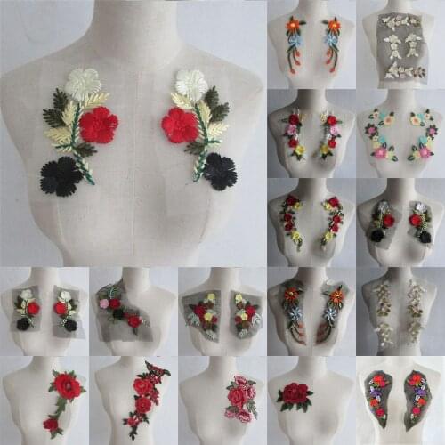 High Quality Lace Collar Delicate Sewing Lace Fabric Neckline DIY Embroidery Applique Decoration Clothes Accessories Supplies