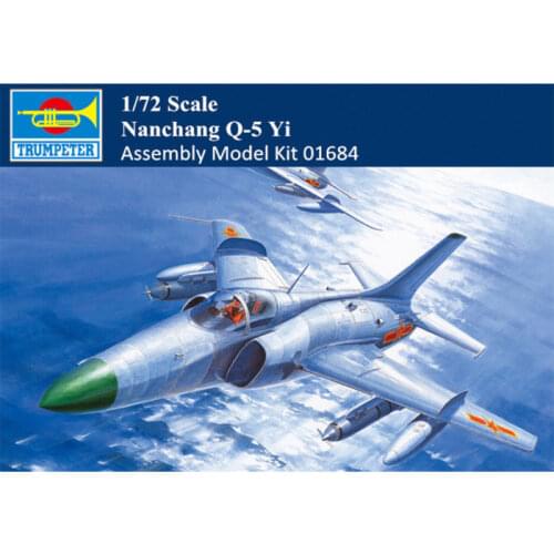Trumpeter 01684 1/72 Q-5 Yi Military Aircraft Attack Warplne Airplane Model Jet TH07114-SMT2