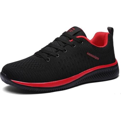 2018 New Mesh Men Casual Shoes Lac-Up Men Shoes Lightweight Comfortable Breathable Bouncing ShoesTenis Feminino Zapatos