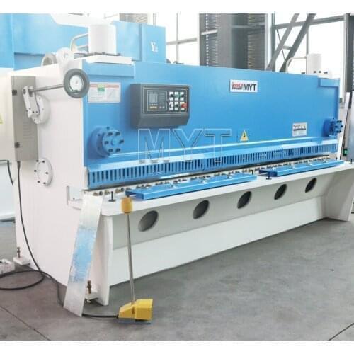 MYT QC11Y/K 6*3200 sheet metal nc Hydraulic Guillotine shearing machine manufacturer in china
