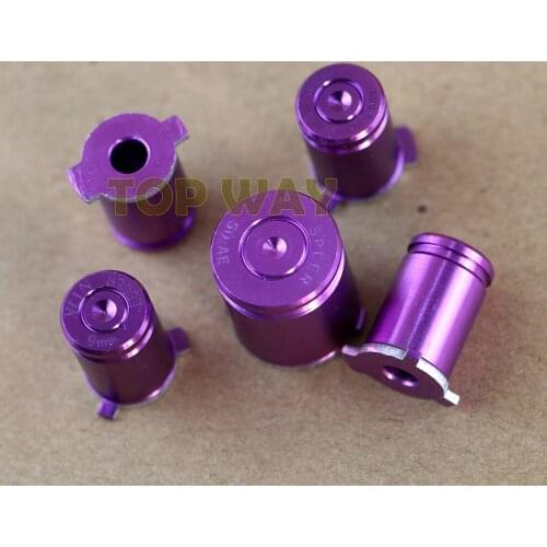 20sets/lot high quality Bullet ABXY Buttons 9mm Brass Mod Kit for Xbox360 xbox 360 Controller 1set= 5pcs