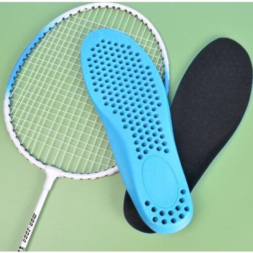 New Blance Shock-Absorbant Stretch Breathable Deodorant Running Cushion Insoles For Feet Men Insoles For Shoes Sole Sport insole