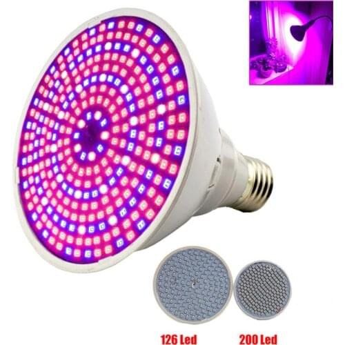 Full Spectrum Plant Grow Led Light Bulbs Lamp Lighting for Seeds Hydro Flower Greenhouse Veg Indoor Garden E27 Phyto Growbox
