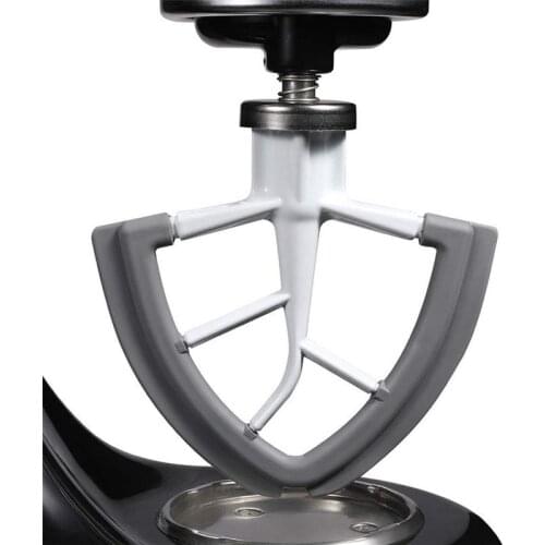 Tilt-Head Flat Beater Silicone Mixer Paddle Home Kitchen Mixing Attachment Replacement for Kitchenaid 4.5-5QT