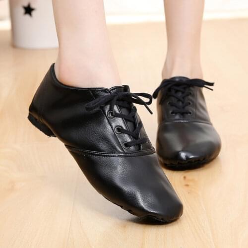 28-44 Big Sale Kids Jazz Shoes Women Dance ShoesDesign Soft Lace Up Lady Practice Teacher Ballet Jazz Ballet
