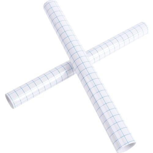 1 Roll Transparent Tack Vinyl Transfer Application Paper Tape Roll for Signage Crafts