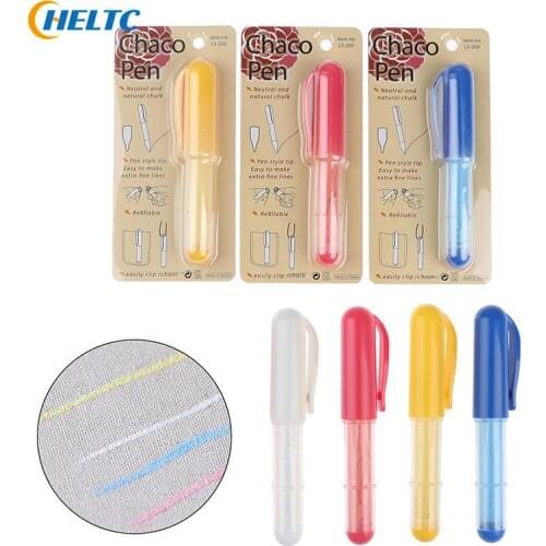 Radom Chalk Wheel Pen Cut-free Fabric Marker Pen Sewing Tailors Chalk Pencils Garment Pencil Sewing Chalk For Tailor Sewing